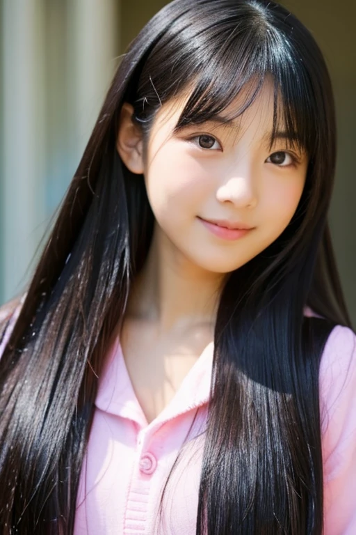 (masterpiece、Highest quality、Very detailed:1.42)、Female in her late teens、Portraiture、Blurred cityscape at dusk、Silhouette of buildings and street lampedium length dark brown hair、natural wavy curls、The wind is blowing softly、Some hair falls to the side of the face、Skin is smooth、Healthy olive color、The tan lines are faintly visible、Natural redness on the cheeks、I have a few small laugh lines on my forehead、Eyes with dark brown irises、The pupil is shining, Reflects light、Long curled eyelashes、Highlights the eyes、Eyebrows are thin and trimmed、Natural Arch、Small nose、straight、straight nose、lips are plump、soft pink lip gloss、White silk blouse、The denim jacket is a little thin..、His sleeves are lightly rolled up、A simple silver bracelet on her right wrist、A small diamond earring sparkles in her left ear..、The expression is calm、have confidence、smile、(((Emphasize the contrast between light and shadow)))、Realistic textures and facial details、((((Detailed explanation))))