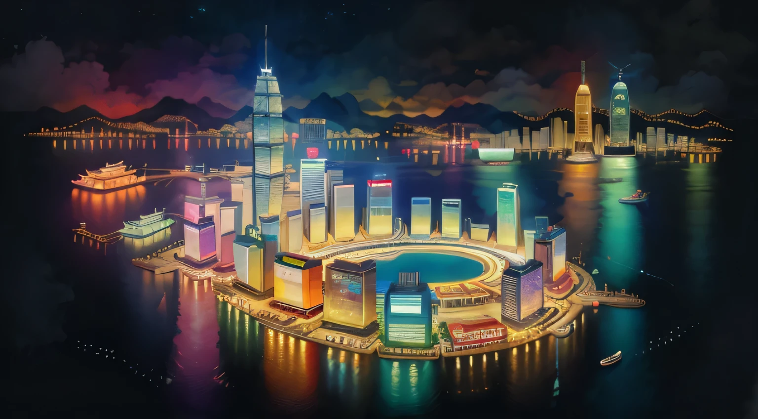 Hongkong，Realistic，high quality