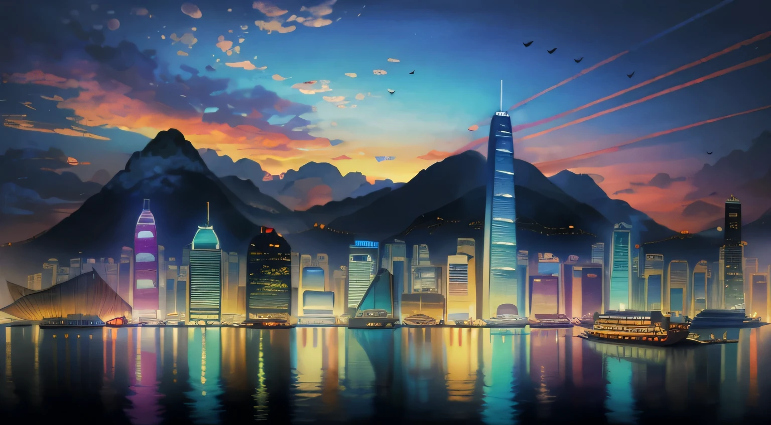 Hongkong，Realistic，high quality