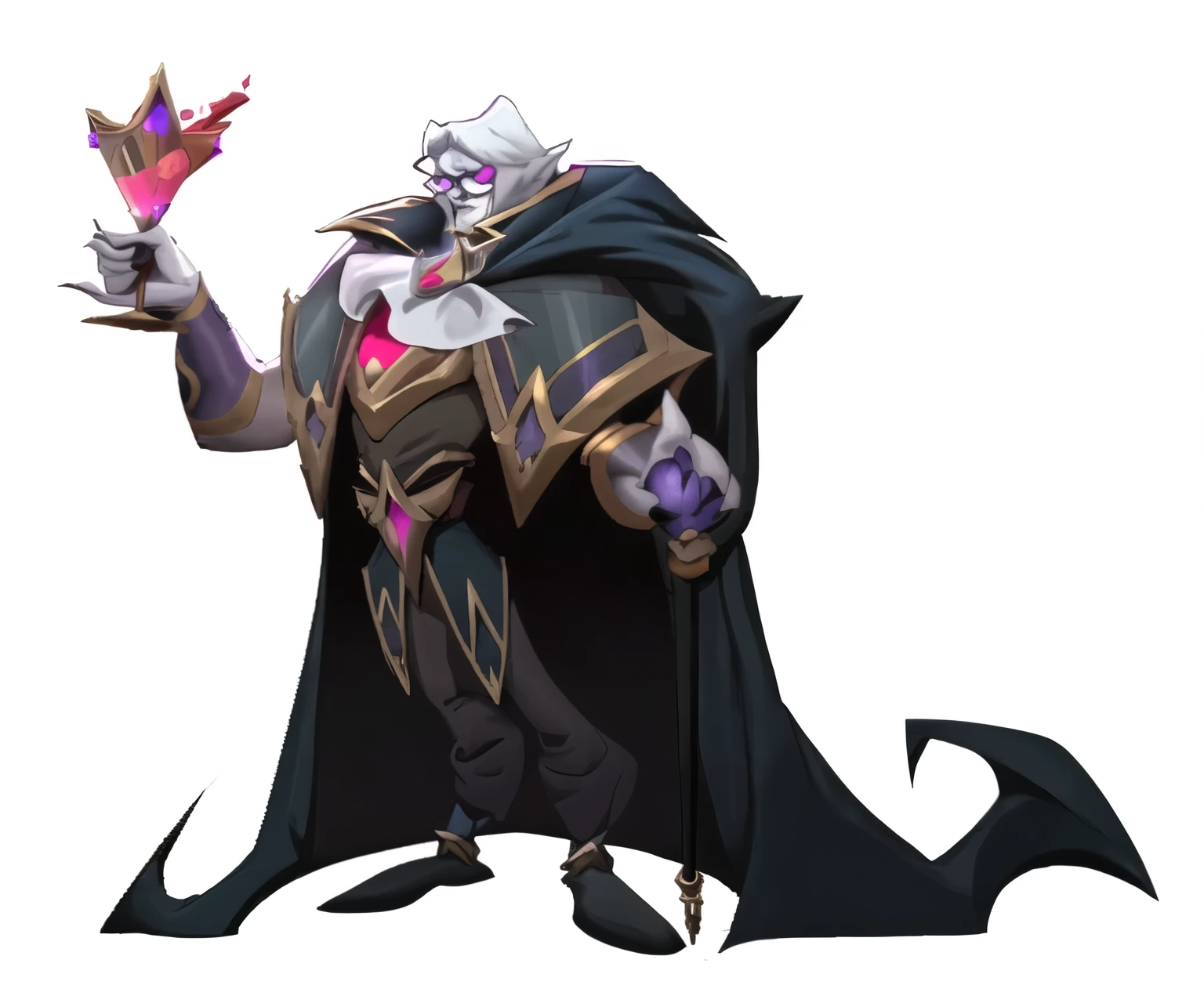 Slender body,Male appearance,Age 50,Wearing a more elegant wizard robe,The robe has a moon pattern embroidered in silver thread,A hand holding a book,Wearing a pair of gold-rimmed glasses,The whole person looks a bit like an old scholar.。