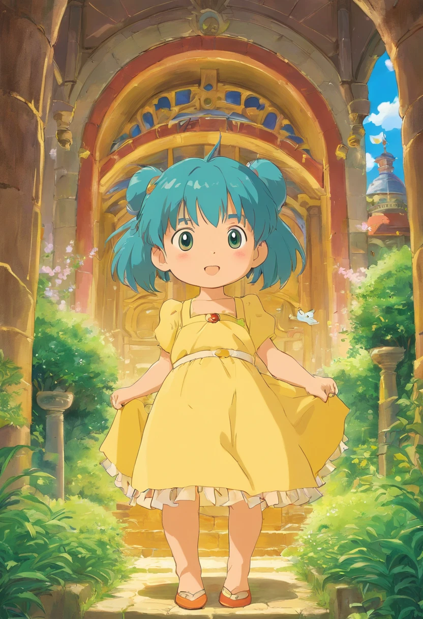 The title of Studio Ghibli's new animated movie is"princess testicles", Illustration by Hayao Miyazaki,