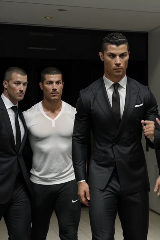 Bodyguards man  Cristiano Ronaldo 