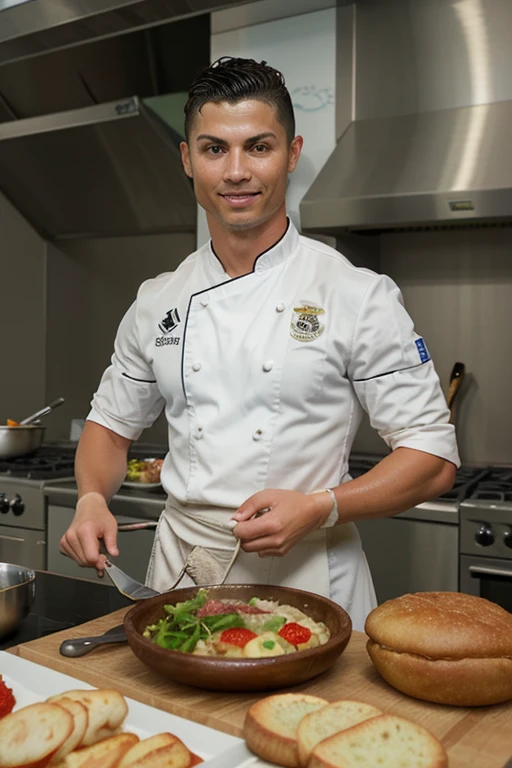 Chef tamborrada man  Cristiano Ronaldo 