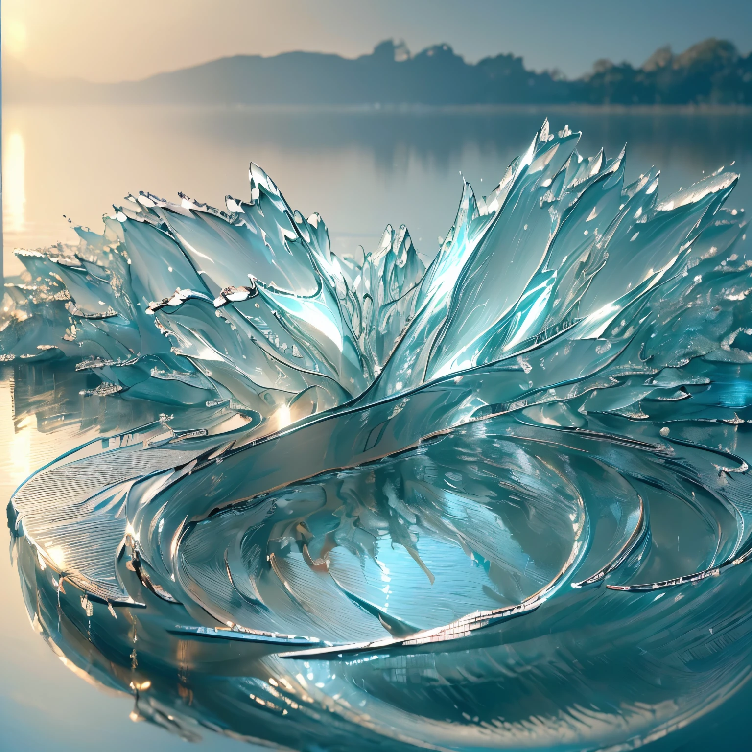 (Masterpiece: 1.3), (Logo: 1.0), (Letter S: 1.0), (Water effect: 1.3), (Extremely detailed CG: 1.2), (8K Picture Wallpaper: 1.3), (High definition: 1.4), (Realistic water texture: 1.3), (Transparent effect: 1.2), (Cinematic light: 1.3), (Reflective surfaces: 1.2), (Shimmering highlights: 1.2), (Detailed logo design: 1.3), (Smoke or mist effect: 1.1), (