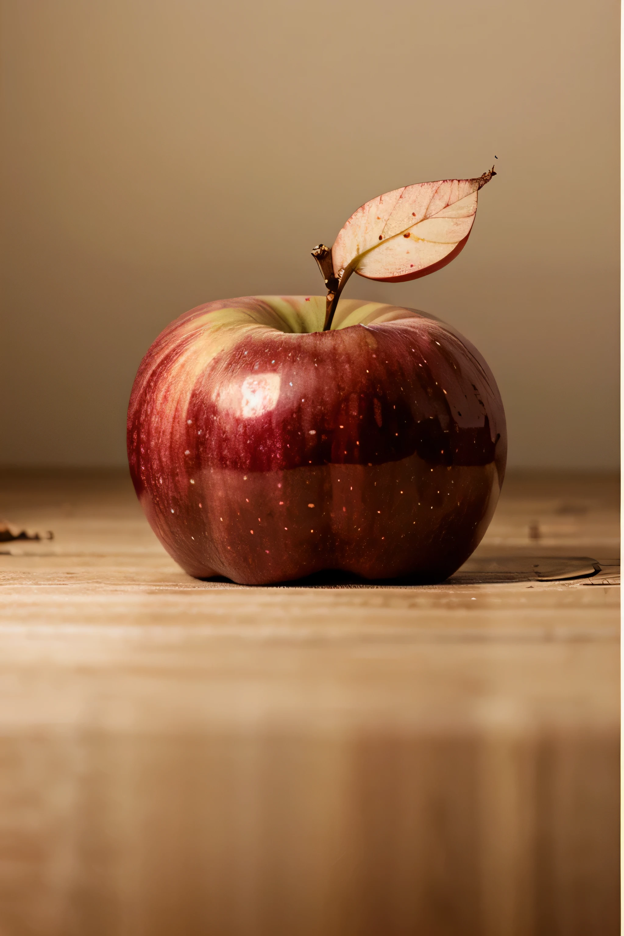 An apple becoming a resurrection fruit