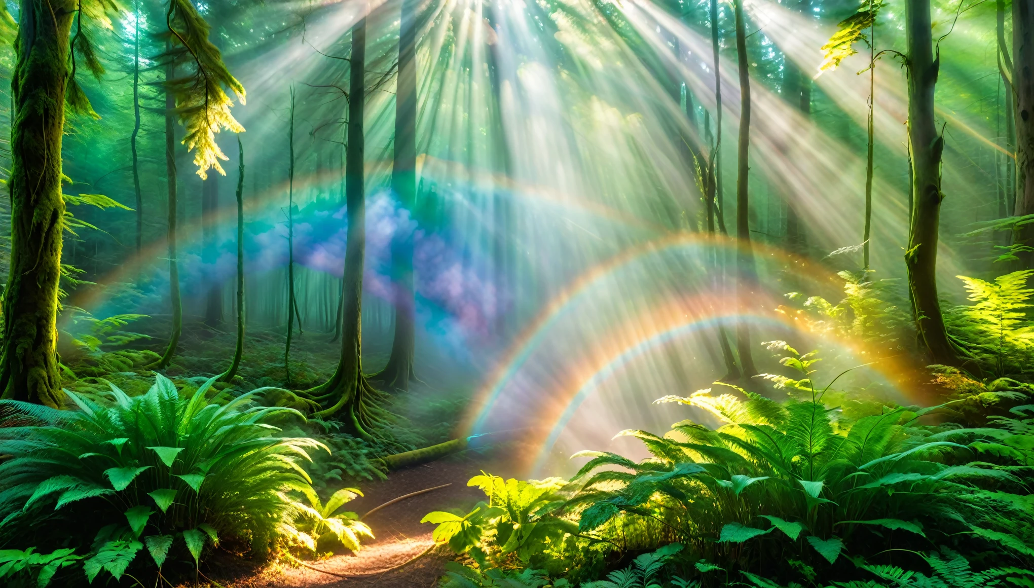Makrofotografie von magischen Pflanzen im Wald, by Gabriel Dawe, Farbverlauf, octane render, kompliziert, (best quality, Meisterwerk, Representative work, offizielle Kunst, Fachmann, Einheit 8k Hintergrundbild:1.3)