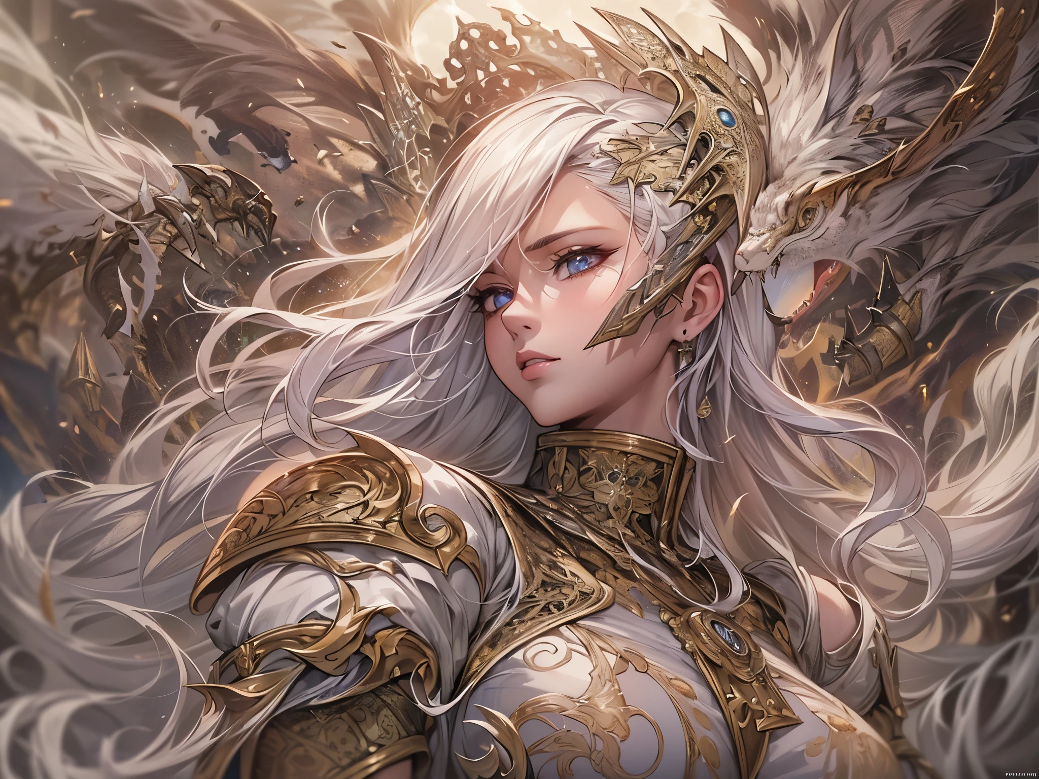 ((highest quality)),(Ultra-high resolution),(Very detailed),(Detailed Description),((The best CG)),(A masterpiece),Ultra-precise art,amazing drawing art,(Fantasy art with intricate detail:1.5), (woman:1.5),(Beautiful and well-proportioned face:1.4), 