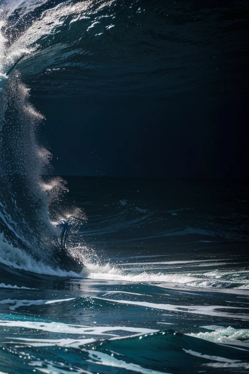 Water style background, ondas do mar, tudo azul