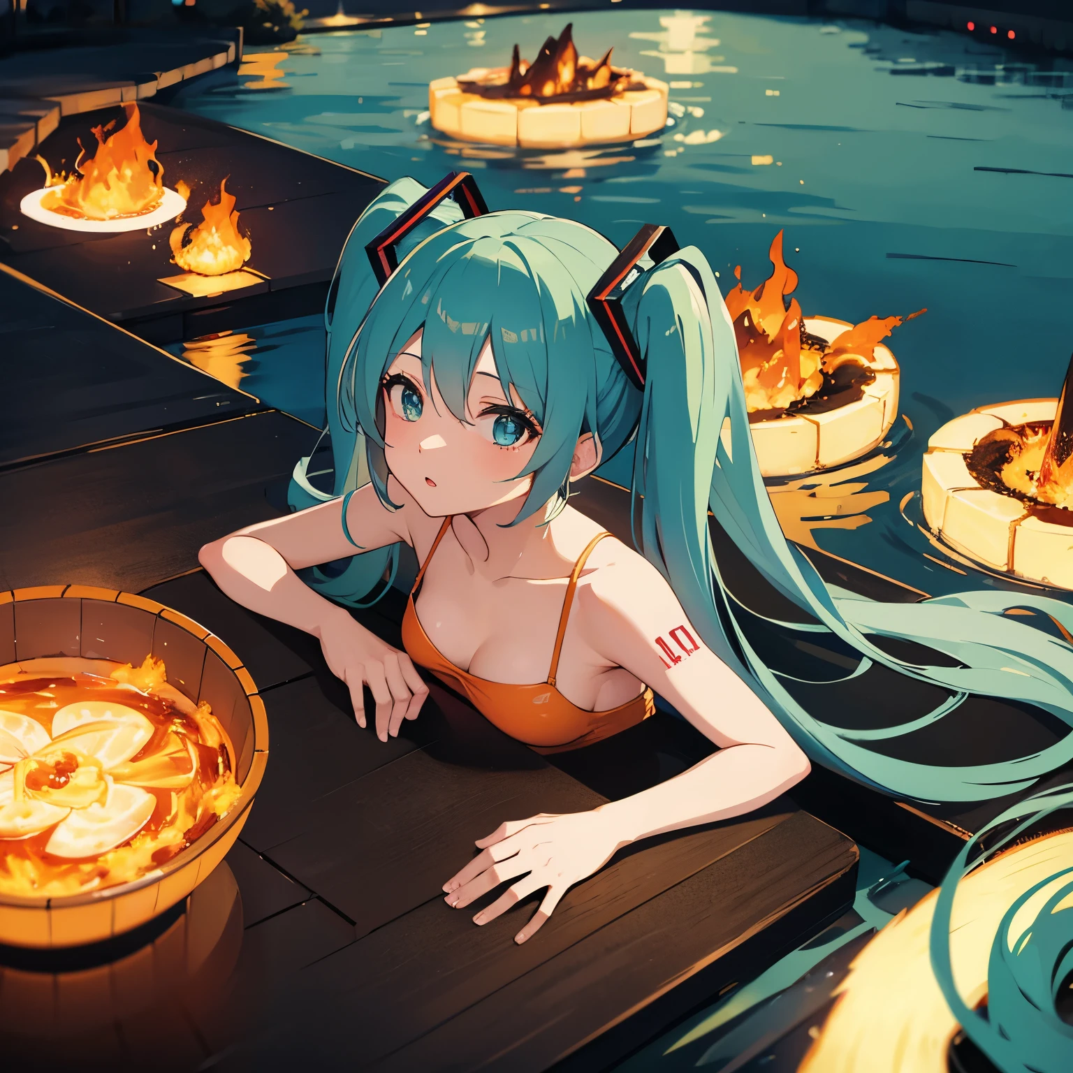Hatsune Miku　Drinking lava
