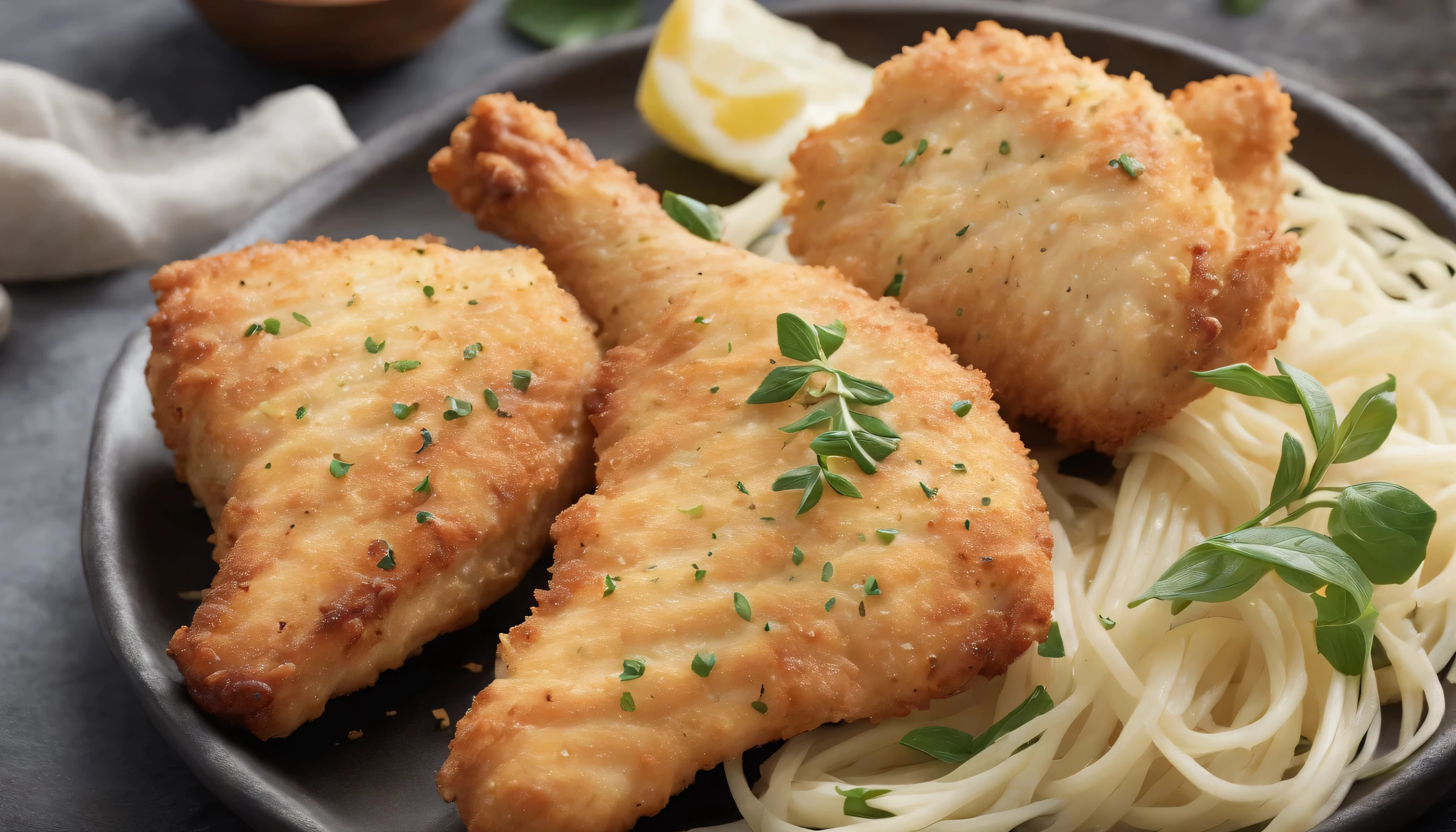 a parmesan chicken