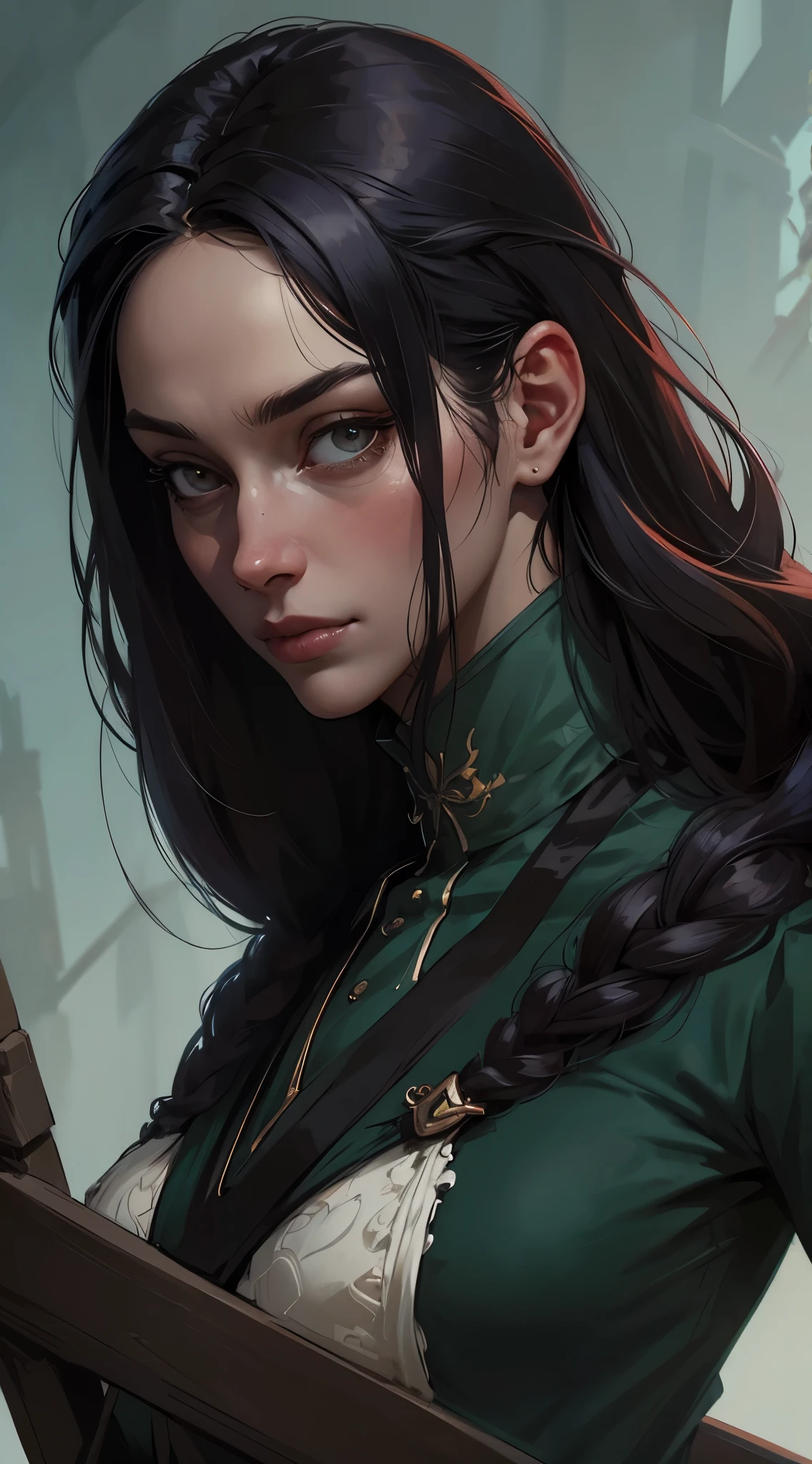 um close up de um homem com cabelos brancos, divindade de cabelos brancos, com cabelos longos brancos, com longos cabelos brancos, olhos com heterocromia, arte no estilo de guweiz, cabelos brancos, guweiz, cara bonito na arte demon slayer, bela pintura de personagem, por Yang J, cabelos brancos, guweiz em pixiv artstation, personagem de anime