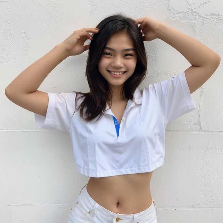 Pinay , white skin 18 years old beautiful smile