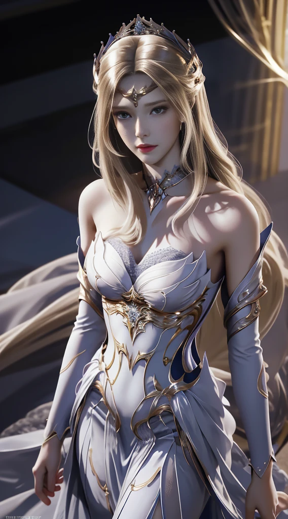tmasterpiece,Best Picture Quality,HD 8K wallpaper,Nice photos,elegant single woman,round skirt,shinning eyes,Every detail is perfect,A masterpiece of exquisite beauty,pure beauty and lightnesoderate aesthetics,Gentle and elegant,The attention to detail,Blue and white lace round princess dress,undying