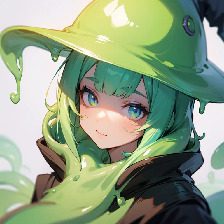 Slime hair witch portrait