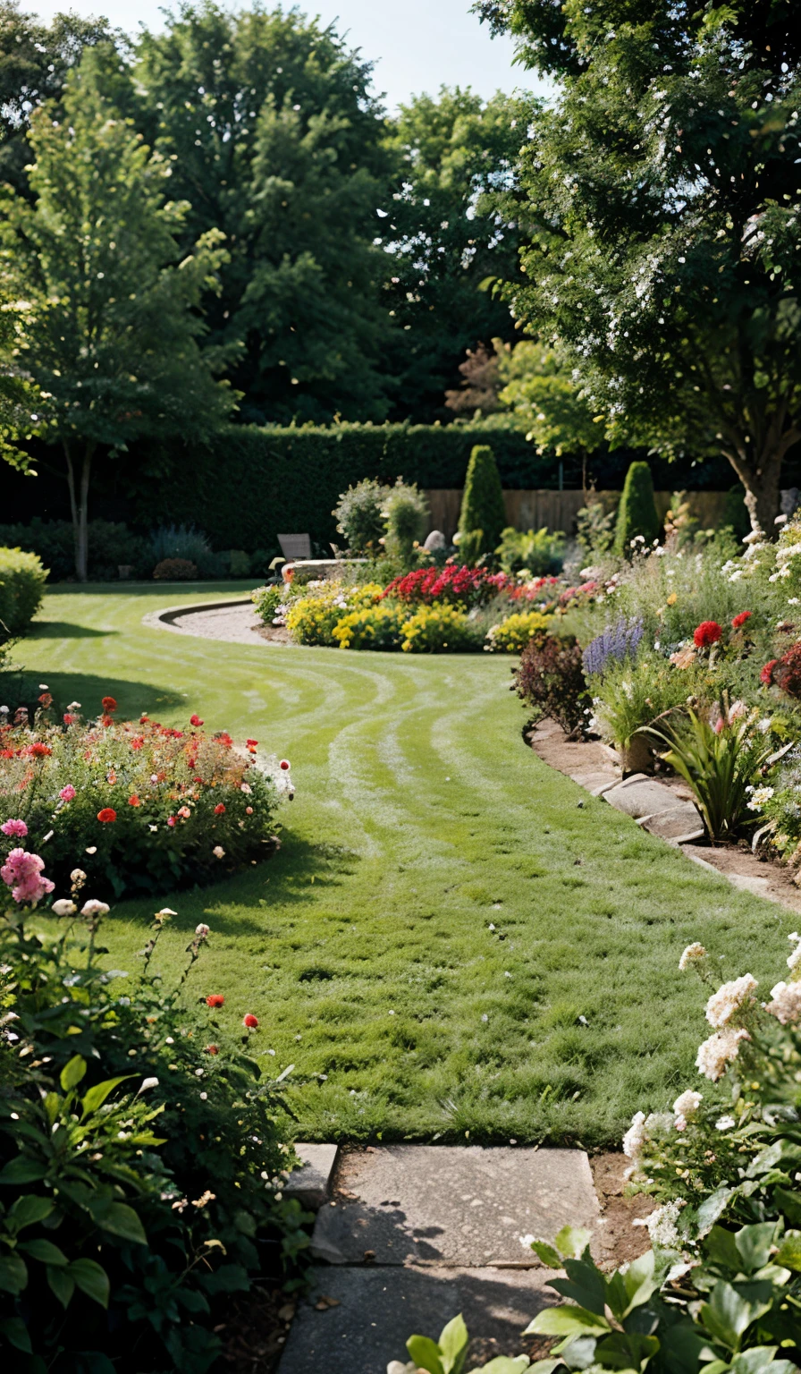 garden without flowers