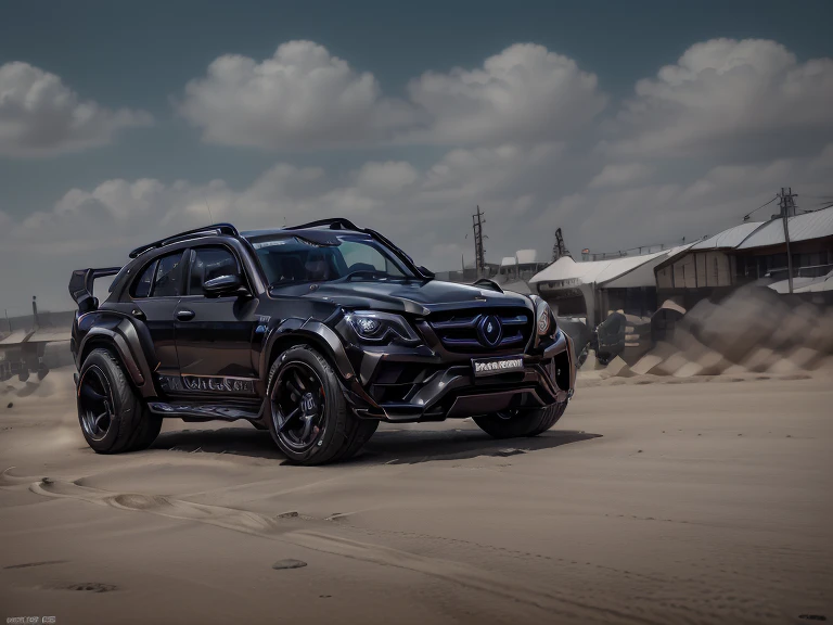 Mercedes,,GLK,(LB-Works Full Version: walk)、(86 Gas Turbine)、(drift)、Sponsor logo、future、Racing Specifications、(Gorgeous design)、Live Recording、detail、Deep Edge、Wide tires、Track、Turn on the light