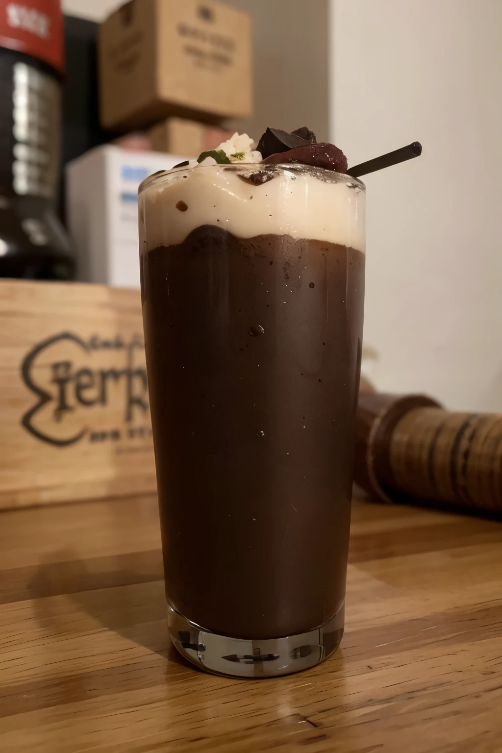 Una barra proteica de yacon ,de 25 gramos con envoltorio de nombre Ybar