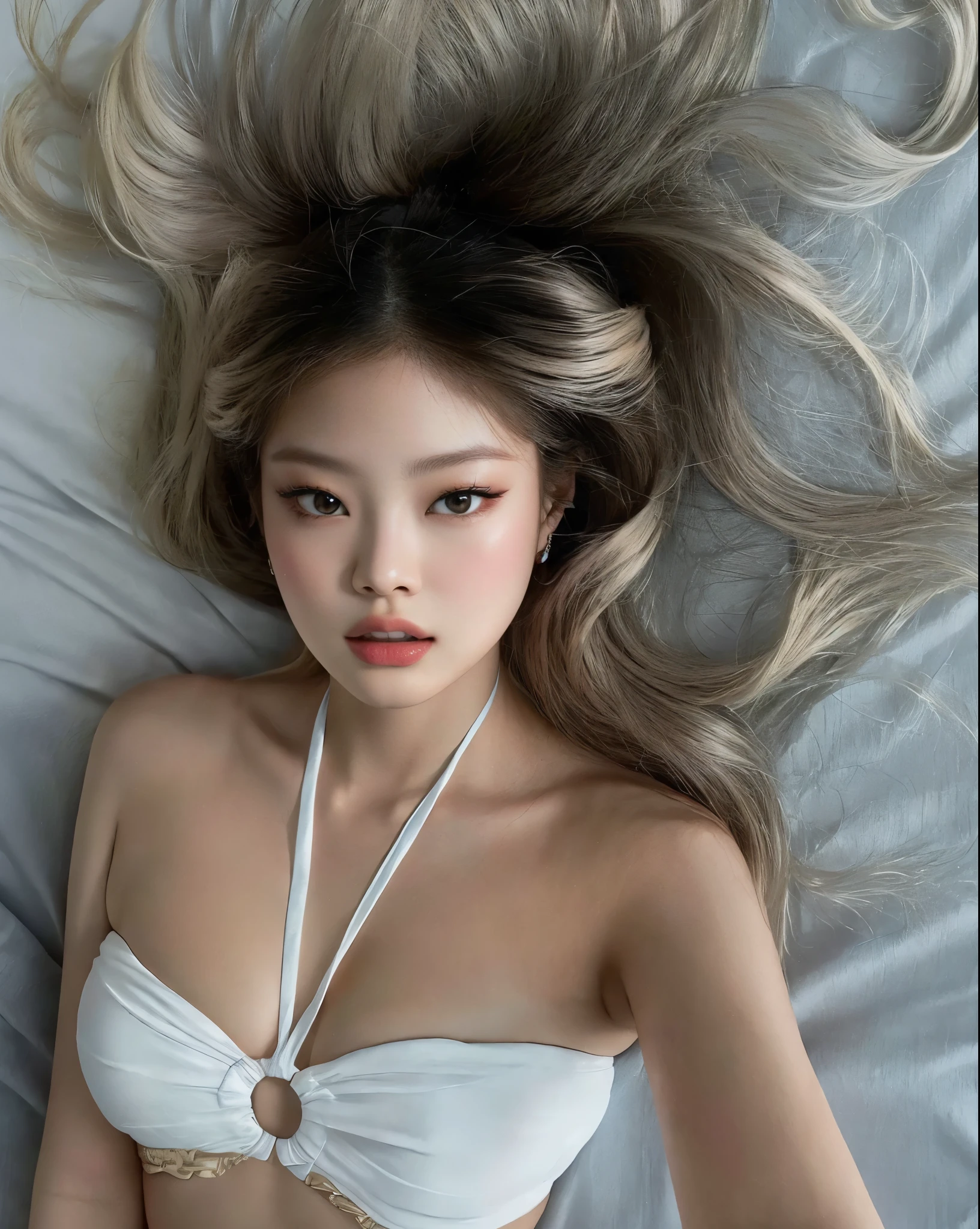 Jennie do BLACKPINK loira