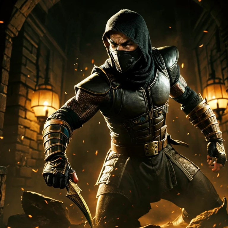 Scorpion mortal Kombat triste