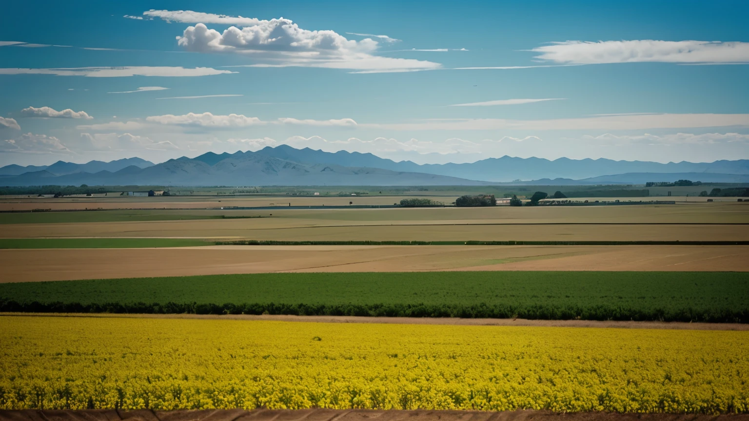 beautiful landscape field without mountains plain Venezuelan plains real photography perfect realistic