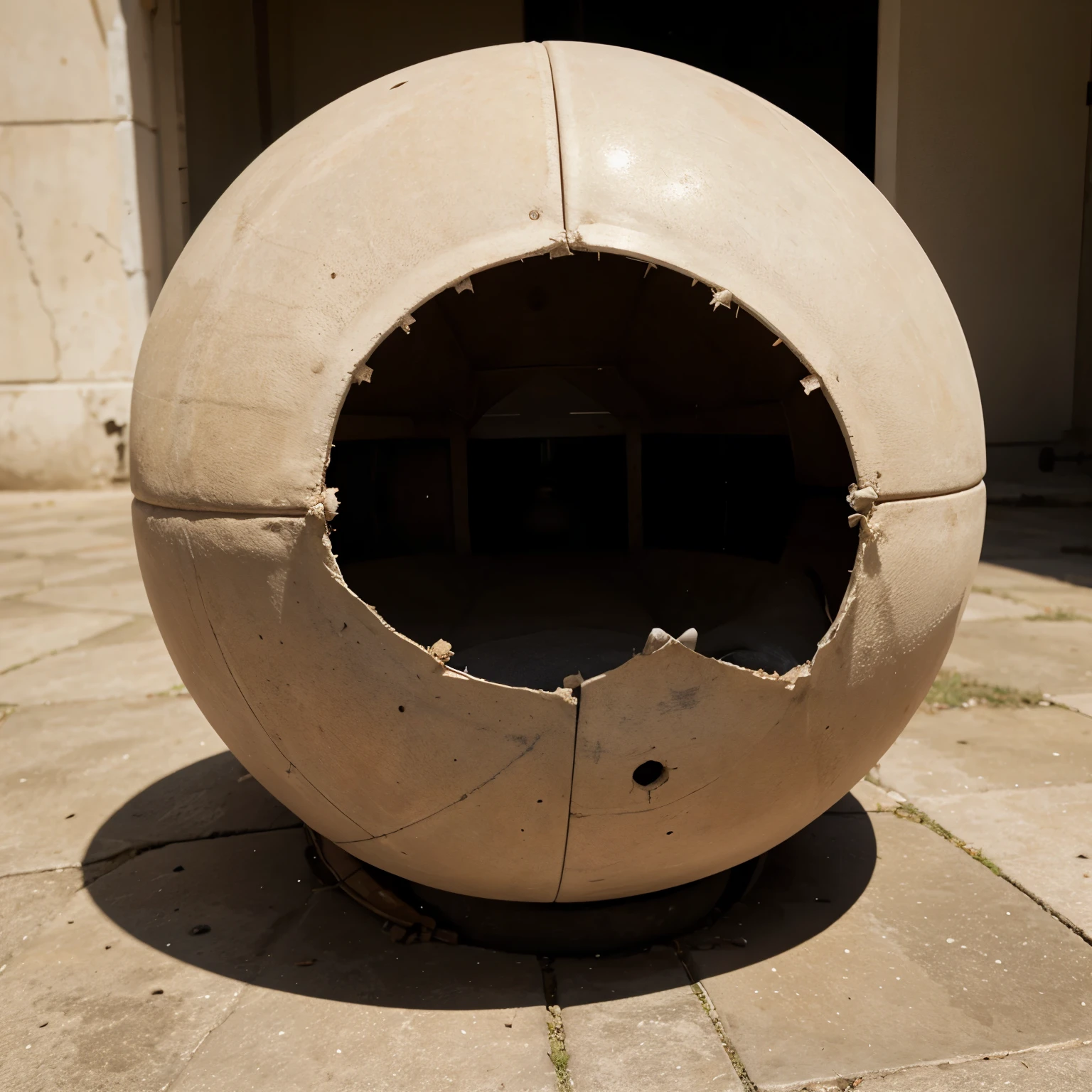 Personification of a punctured ball