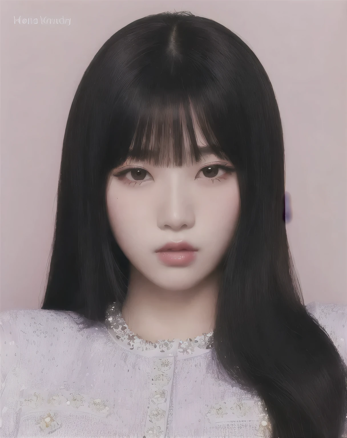 Jang Wonyoung, beautiful girl, idol, beautiful hair