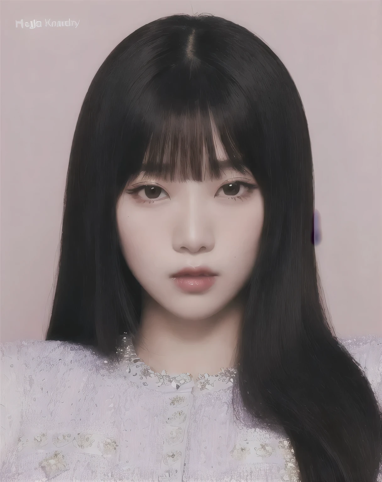 Jang Wonyoung, beautiful girl, idol, beautiful hair