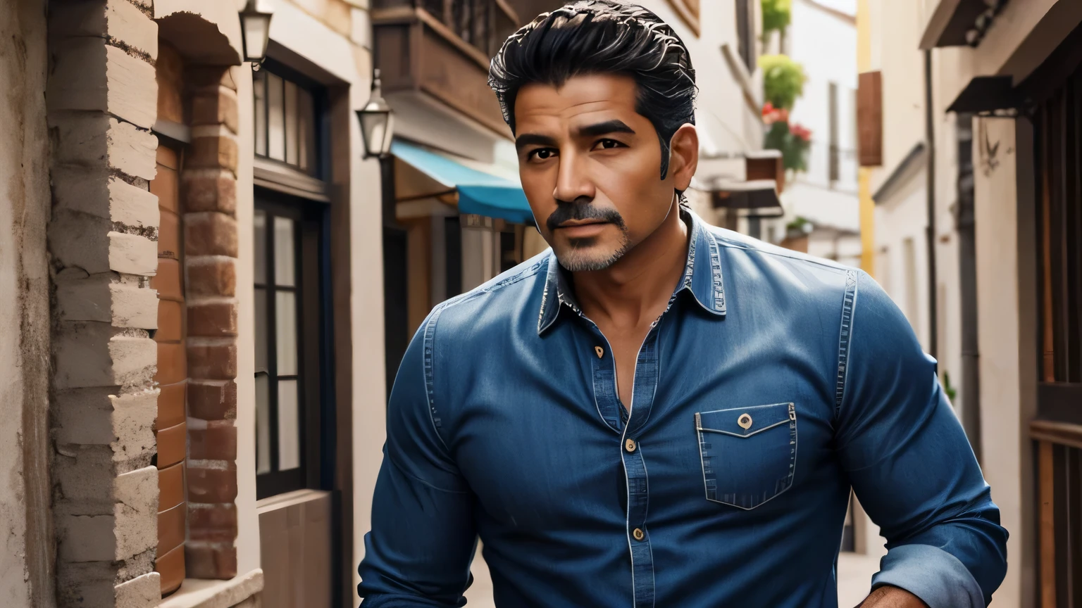 BEAUTIFUL LATINO MAN AROUND 45 YEARS OLD