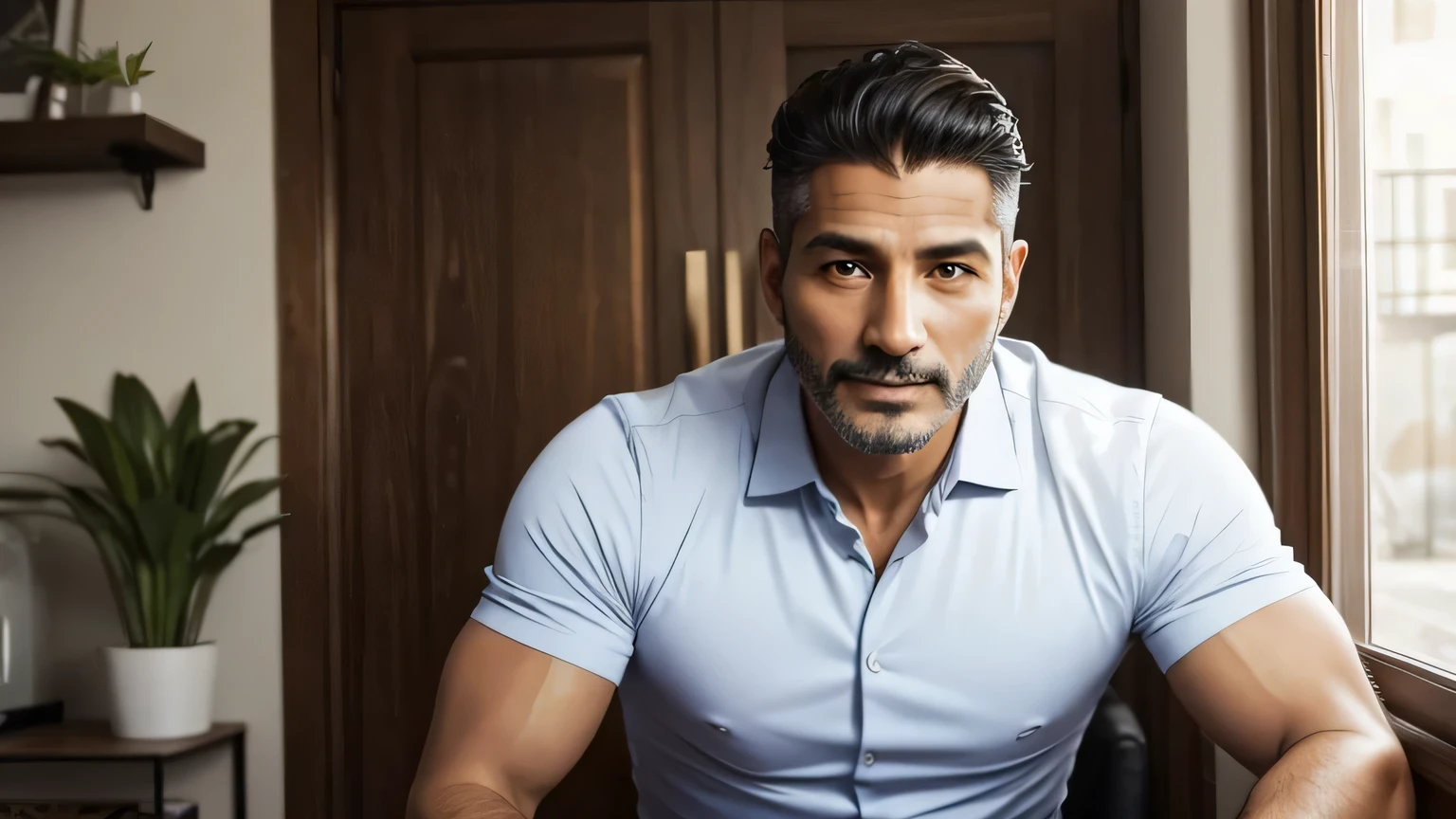 BEAUTIFUL LATINO MAN AROUND 45 YEARS OLD