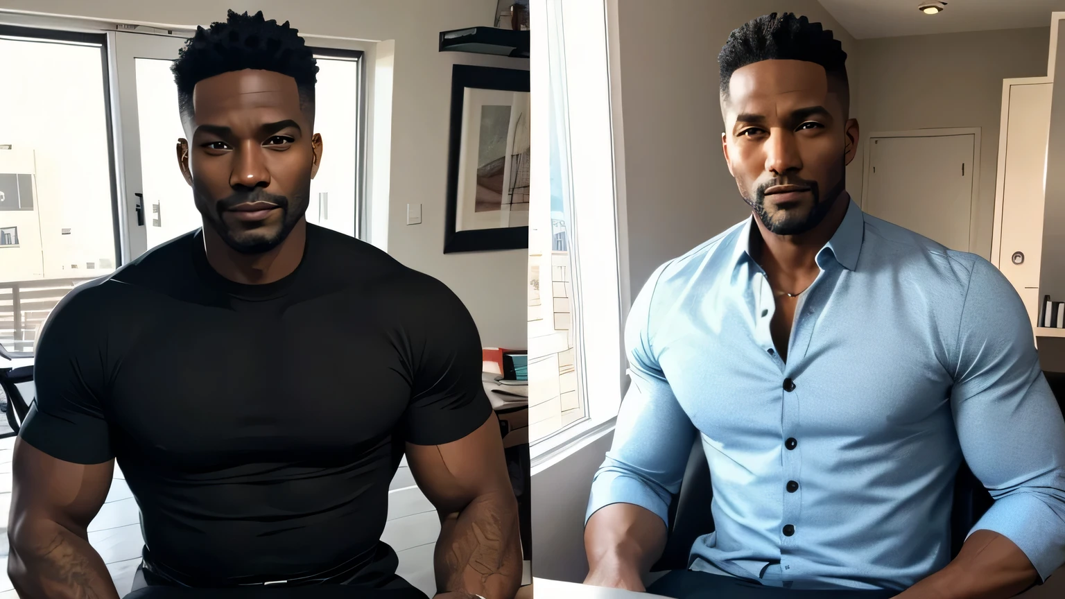 BEAUTIFUL BLACK MAN AROUND 45 YEARS OLD