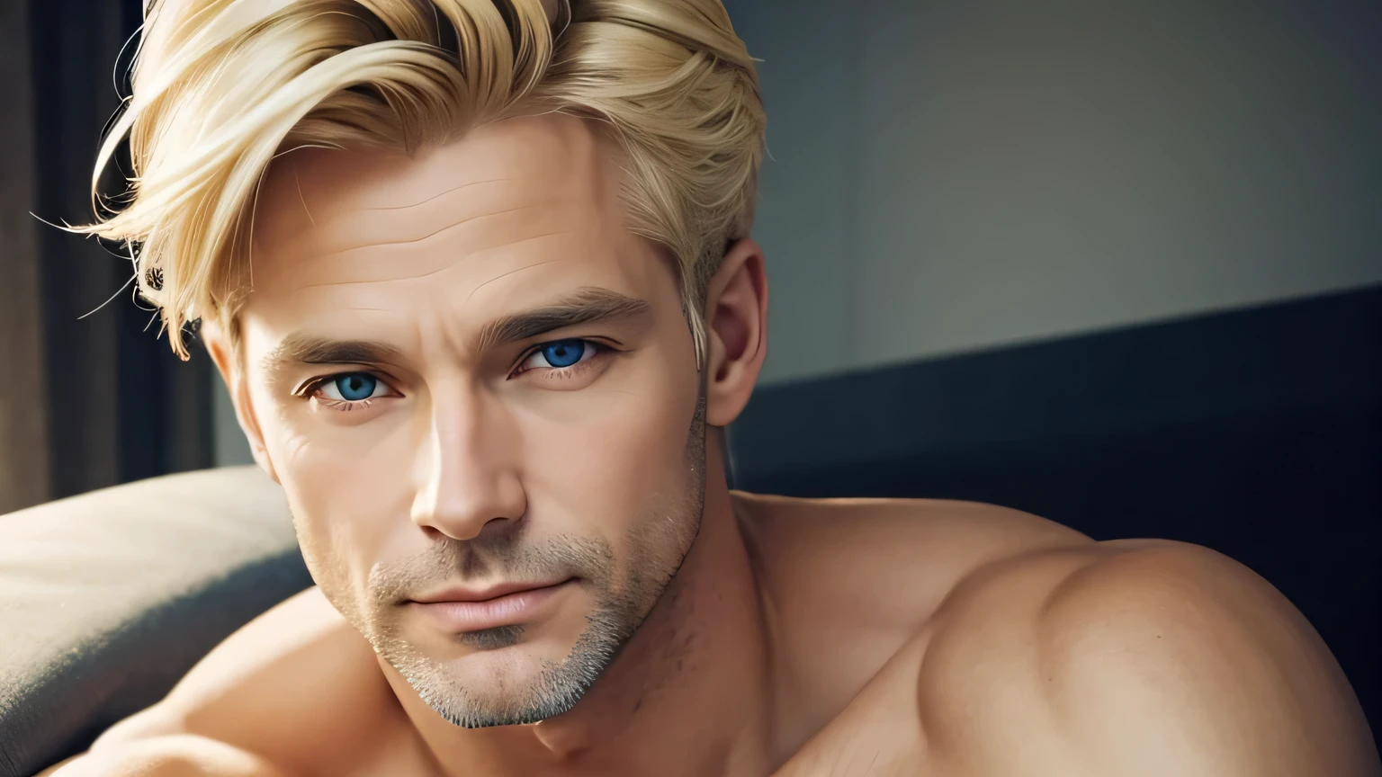 BEAUTIFUL BLOND MAN AROUND 45 YEARS OLD