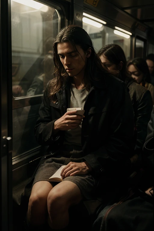 Have you ever experienced a moment that sent shivers down your spine, leaving you questioning the very fabric of reality?
Let me tell you about a chilling encounter I had on a late-night train ride that still haunts me to this day.
It was a cold, misty evening when I boarded the last train home after a long day at work.
The carriages were nearly empty, with only a handful of weary commuters scattered throughout.
I settled into a seat by the window, hoping to pass the time with a book and escape into another world.
As the train rumbled through the darkness, I found myself lost in the pages of my novel, oblivious to the world outside.
But my tranquility was shattered when I felt a sudden presence beside me, as if someone had materialized out of thin air.
I glanced up and saw him—a tall, gaunt figure shrouded in darkness, his features obscured by the shadows.
He wore a long, tattered coat that hung loosely from his frame, and his eyes gleamed with an unsettling intensity.
I tried to ignore him, returning my gaze to the pages of my book, but I couldn't shake the feeling of unease that settled over me like a thick fog.
And then, without warning, he spoke—a voice like gravel scraping against stone, sending a shiver down my spine.
He asked me a simple question, one that seemed innocent enough on the surface, but sent a chill coursing through my veins: "Do you believe in fate?"
I hesitated, unsure of how to respond.
Before I could gather my thoughts, he leaned in closer, his breath hot against my ear, and whispered words that froze the blood in my veins.
He told me things—things about my past, things about my future—that no stranger could possibly know.