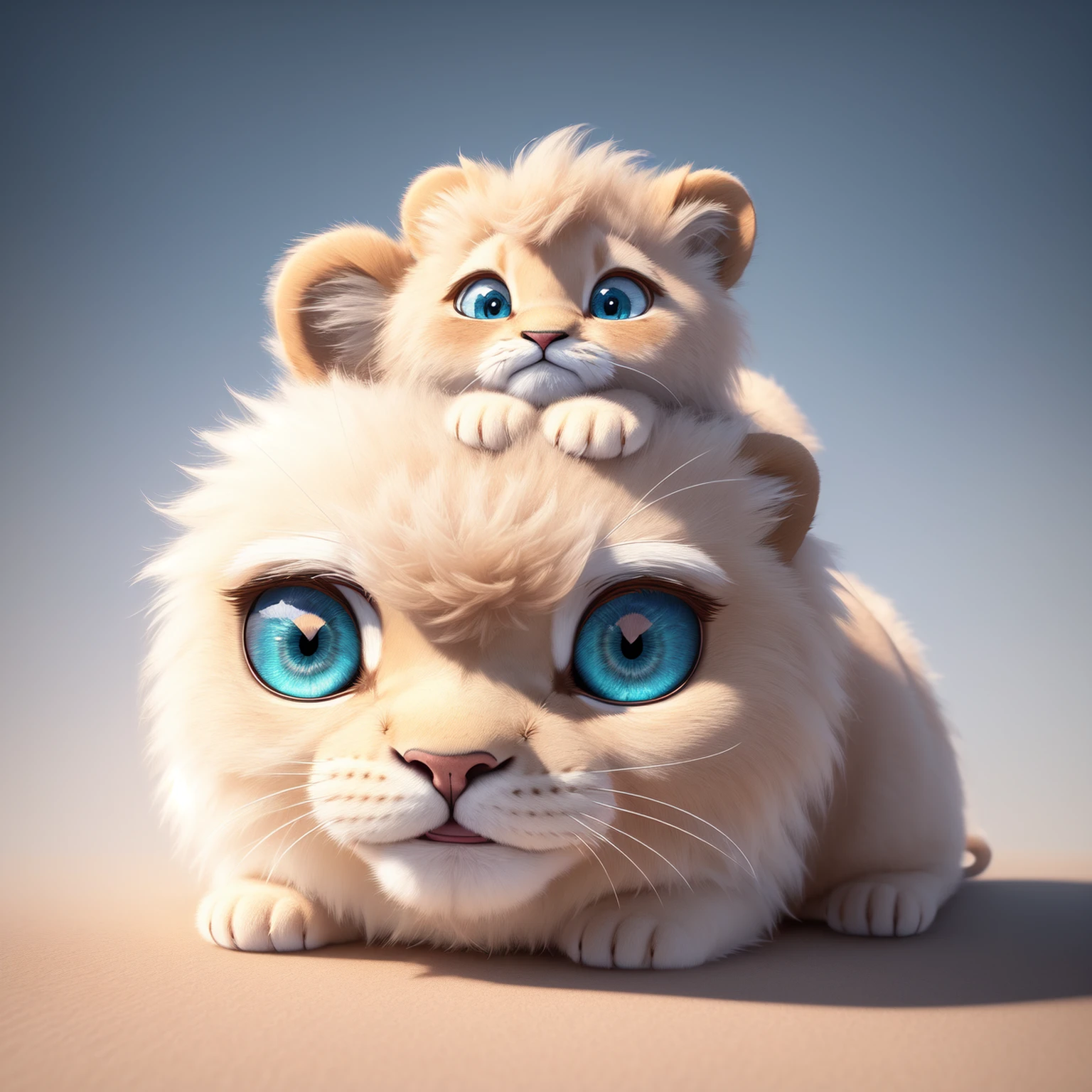 (masterpiece), (best quality), (ultra-detailed), (full body:1.2), (solo), Super cute, Baby, Pixar, Baby lion in pajamas, Big bright eyes, Fluffy, Smile, Delicate and fine, Fairy tales, Incredibly high detailed, Pixar style, Bright color palette, Natural light, Simple background with pure color, Octane render, Trending on Artstation, Gorgeous, Ultra wide angle, 8k, HD, Realistic