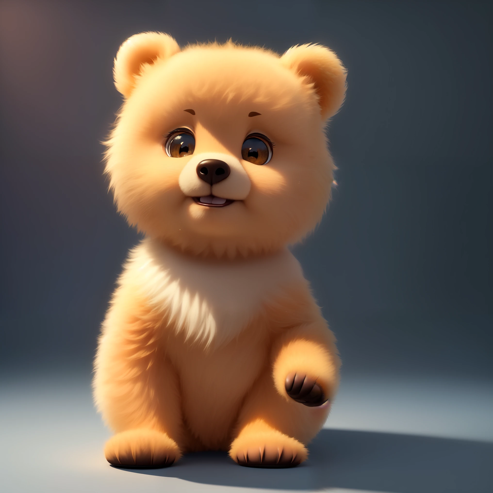 (masterpiece), (best quality), (ultra-detailed), (full body:1.2), (solo), Super cute, Pixar, bear in pajamas, Big bright eyes, Fluffy, Smile, Delicate and fine, Fairy tales, Incredibly high detailed, Pixar style, Bright color palette, Natural light, Simple background with pure color, Octane render, Trending on Artstation, Gorgeous, Ultra wide angle, 8k, HD, Realistic