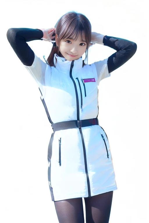 ((NSFW: 1.4)), (acrobatic pose):10,((Detailed face, Professional photography)), ((NSFW, zettai ryouiki, 1 girl)), Ultra-high resolution, (Realistic: 1.4), RAW Photos, highest quality, (PhotoRealistic Stick), concentrated, Soft Light, ((30 years old)), ((Japanese)), (( (Young Face))), (surface), (Depth of written boundary), masterpiece, (Realistic),(inside ISS):3, woman, ,astrovest:2,headphone:2,smartwatch,,bangs, ((1 girl)),(black sleeves):2,(black tights):2,inside spacestation,inside spacecraft,,zero gravity,smile,open leg,blush:1.5,hidden hands,neotech