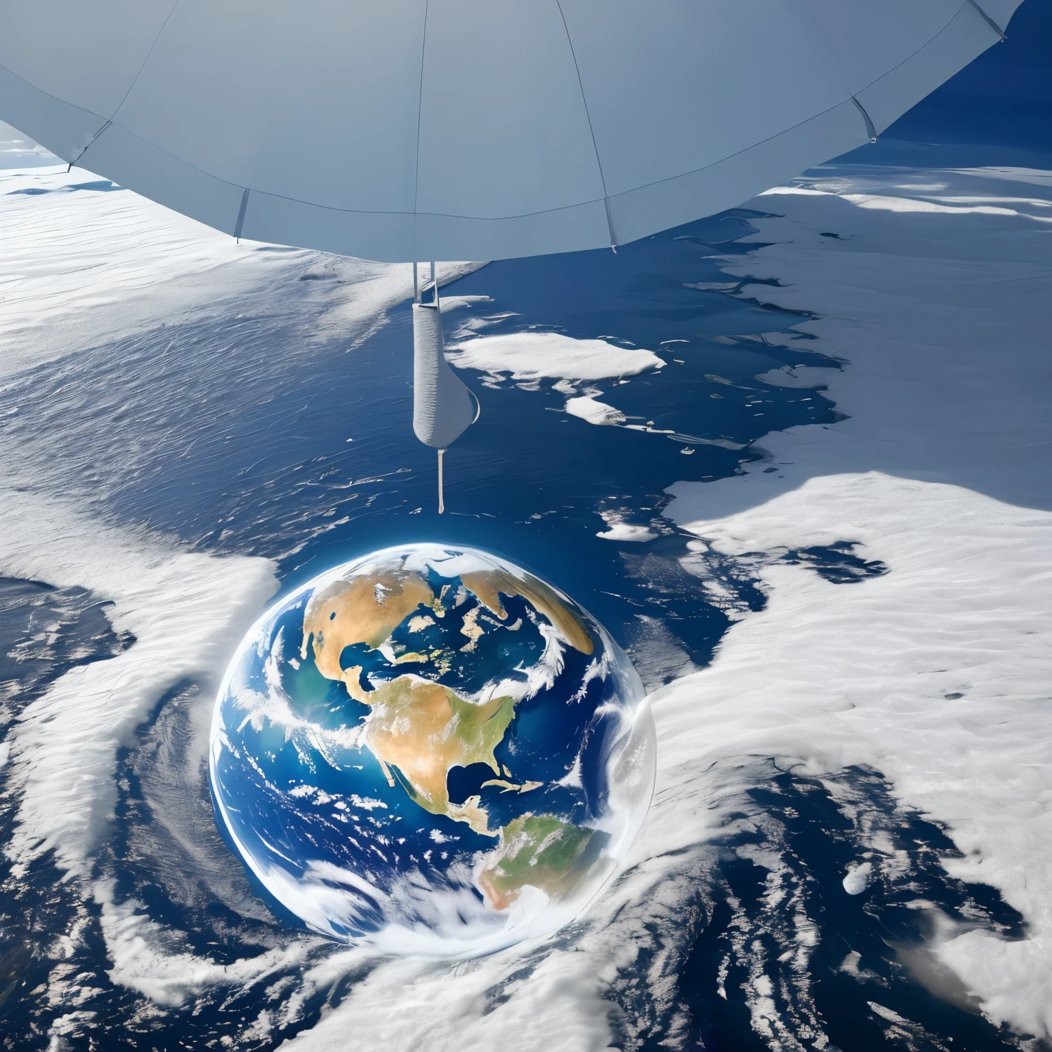 (Masterpiece, best quality), A mother holding a globe in her hands, concerned expression, climate change in the background, Detailed cityscape with smokestacks and factories, snow-capped mountains melting, large trees withering, Rainstorms and flooding in the streets, People wearing raincoats and carrying umbrellas, Realistic, ultra-high definition, 1.4 photorealistic, 8K resolution, Triple threat of heatwaves, droughts, and storms, Melting polar ice caps, Gripping portrayal of the Earth's climate crisis, Admirable call to action, A wake-up call for the future, Best quality,