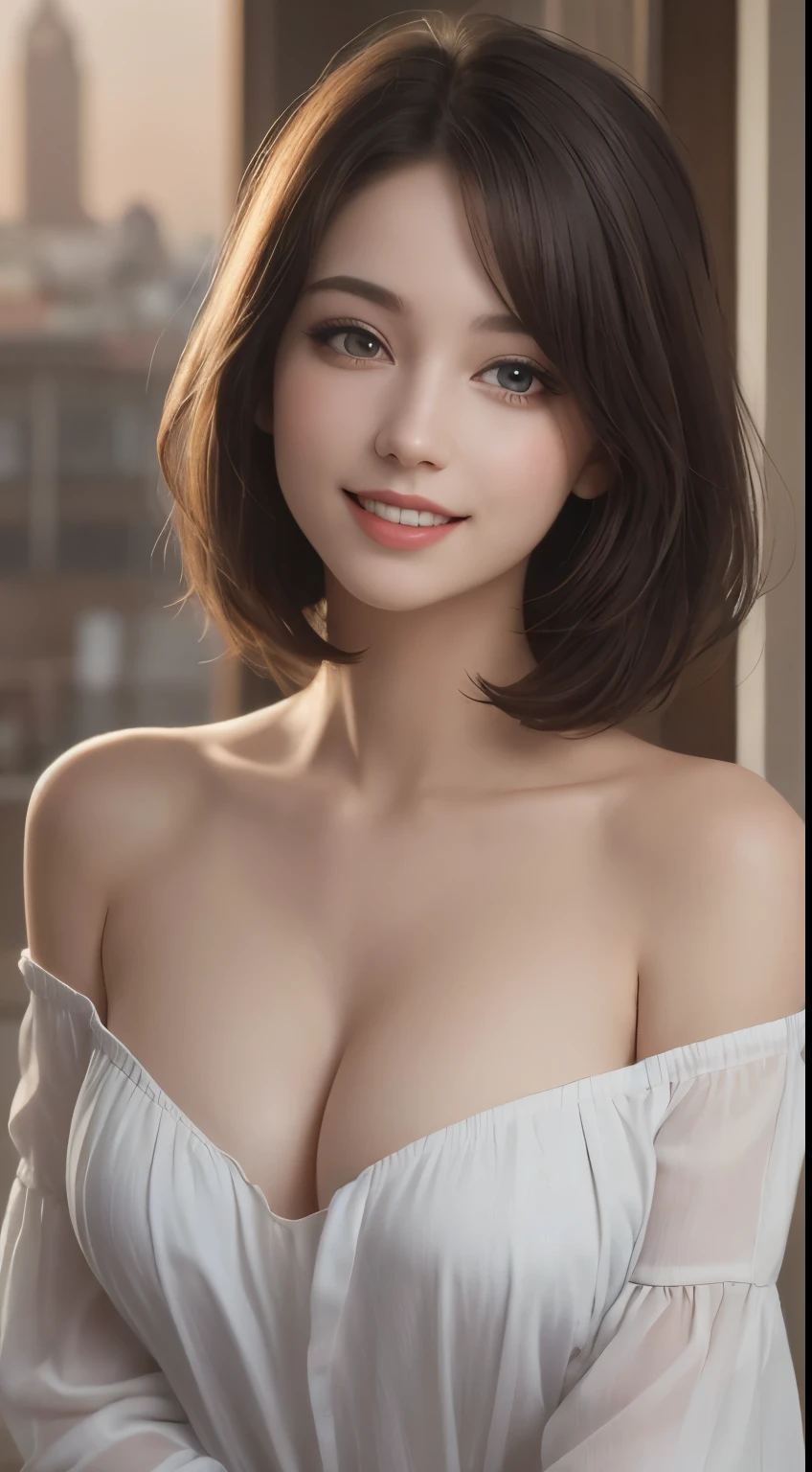 super realistic eyes、fashion model 20 years old, cute, [[[[moist eyes]]]], [[[[closeup]]]], [[[[chest]]]], [[[[neck]]]], [[[[shoulders]]]], perfect eyes, perfect iris, perfect lips, perfect teeth, perfect skin, soft front light, glow, HDR, (muted colors:1.2), Beautiful girl from Eastern Europe with her mouth closed、astonishing beauty、solo、Smile、beautiful face、Upper body、medium side cut、Beautiful short gray hair styled、beautiful little face woman, solo,　black theme,　look at the audience,one woman, It&#39;s real, Wolfzan-6500-V1.3, anime、anime style、beautiful realistic eyes、casual dress、portrait beautiful detailed woman, very detailedな目と顔, Reality, beautiful detailed eyes, huge file size, Super detailed, High resolution, very detailed, highest quality, masterpiece, An illustration, very detailed, ticker, Unite, 8K painting wallpaper, fine, fine details, masterpiece, highest quality, Hvery detailed ticker uniform 8K wallpaper, face light movie lighting、cute blouse, dark background, oil, masterpiece, diffused soft film lighting, Portrait, highest quality (perfect face:1.4),stunning girl pictures,(8K and、photorealistic:1.25) 、(lip gloss、eyelashes、shiny face、shiny skin、highest quality、超High resolution、Depth of the bounds written、chromatic aberration、caustic road lighting、natural shading、woman, (Ultra Realistic eyes, High Resolution), (High Definition Eyes, High Definition Hair, High Definition Face, High Definition Plump Lips), (Breast Open Off Shoulder), Bust, Upper Body, Affectionate Smile, (Best Picture Quality: 1.4), Raw Photo, (Realistic, Photography: 1.37), Professional Photographer, Film-like Light, (Fine Plane: 1 . 2),1 Woman, (Ultra Realistic, High Resolution), (High Definition Eyes, High Definition Hair, High Definition Face, High Definition Plump Lips), (Open Breasted Off Shoulder), Bust, Upper Body, Adorable Smile, (Top Quality:1.4), Raw Photo,model body shape, body shape,cleavage, tropical beach, thin and long legs Translated with DeepL.com (free version)