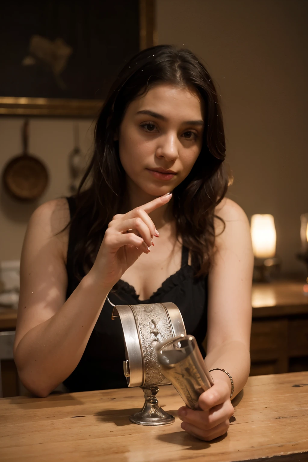 create a banner about silversmith handemade artisanal khamsa
