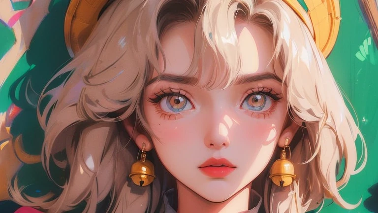 ((((90s anime style,1990s style,1970s anime，With a folk portrait style，Retro style poster,Chicano retro fashion，Renaissance, Retro Style InspirationRetro, hand painted details, fresh and clean appearance，))))(masterpiece:1.2, highest quality,highest quality,Spectacular quality,Ultra-high resolution), (複雑なdetailed), 1 Female, alone,Minimal makeup, Natural materials,Innocent, いたずらなface,((rich background,)) ((Broken wall,Graffiti wall，Doodle Art，))Blonde,{short hair|Bold side locks|Clearly visible strands of hair|natural curves|Ahoge|},clear, stripe, stripe na testa,can&#39;t believe it,Shorts, (((Saggy breasts))), face madura, detailed face, ((verydetailedな, Lovely)), (Geometric:1.2),)), ((Bell sleeve sweater,Sleeves are longer than the wrist,Baseball Cap))Ray Tracing,Divine Illumination,Godley)),((very_detailed_eye_and_face)),(Beautiful and aesthetic: 1.2),wonderful,can&#39;t believe it とんでもない品質,)),((very_detailed_eye_and_face)),(Beautiful and aesthetic: 1.2),wonderful，Ultra-precise depiction, Ultra-detailed depiction,Bokeh (85MM SHOT)，(((Delicate fingers and hands:0.55))::0.85))),(detailed fingers),
