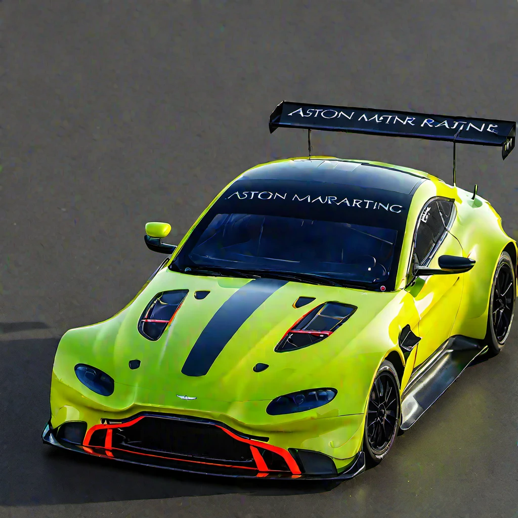 masterpiece, best quality, aston martin v8 vantage amr gte