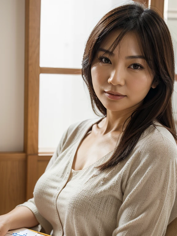 Daily sketches of beautiful Japanese mature women