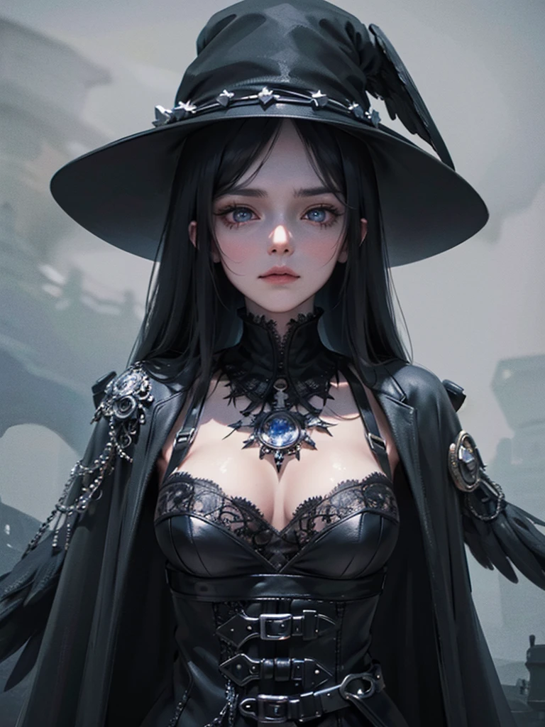 (dark magic), (grim), the raven, (intricate details), (hyperdetailed), 8k hdr, high detailed, lot of details, high quality, soft cinematic light, dramatic atmosphere, atmospheric perspective