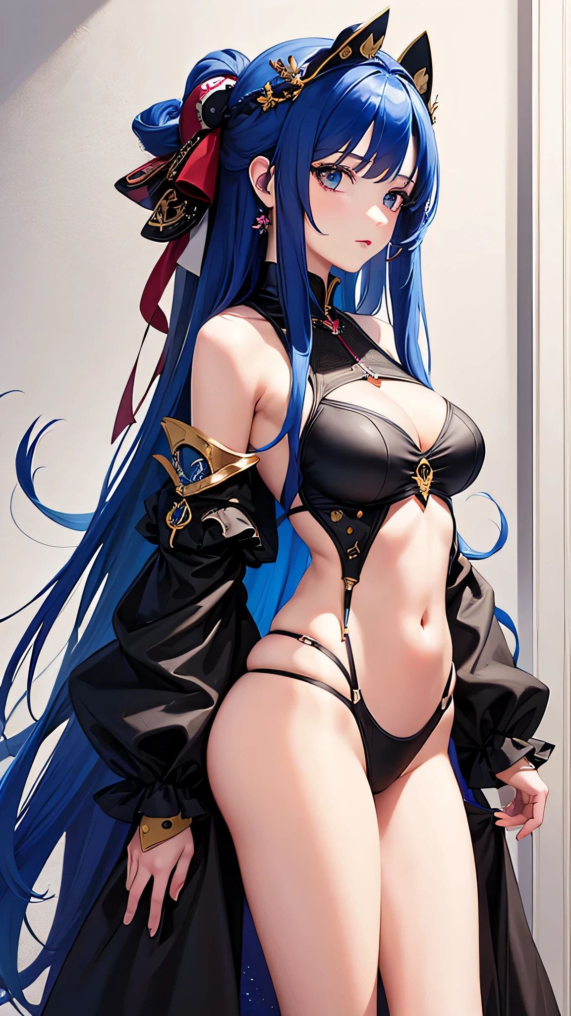 (masterpiece, top quality, best quality, official art, beautiful and aesthetic:1.2),
1girl,pasties,
very_long_hair,extreme detailedcolorful,highest detailed,