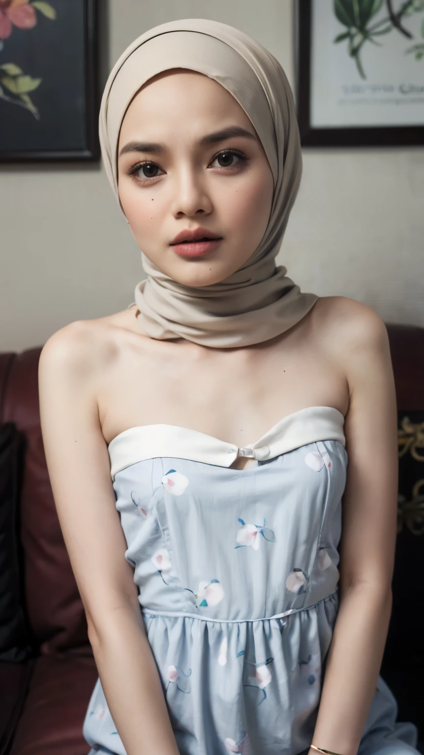 Naked, Angry pose, Angry face, (((HIJAB MALAY GIRL))), masutepiece, High quality, UHD 45K, Realistic face, Realistic skin feeling , A Japanese Lady, 8 , , Very cute and baby-like face, (((FLAT CHEST))), (MATRIX WORLD), ((look In front  at the camera and SADNESS)), ((())), (((CUTE GIRL))), ((TRANSPARENT)), ((FLUORESCENT BROWN PASTEL LIPS)), ((FLUORESCENT BROWN PASTEL LACE)), ((TRANSPARENT)), ((CHUBBY)), ((UNDRESS)).