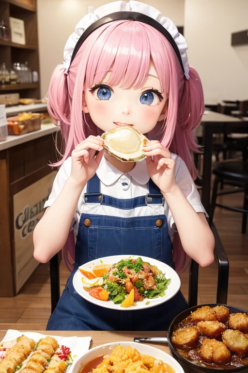 Let's eat together, oyster girl