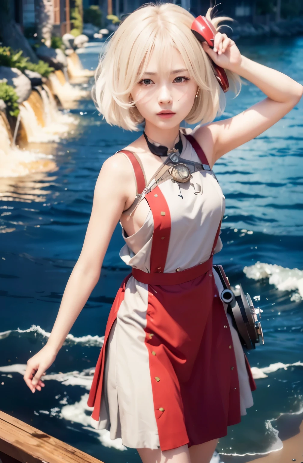 (masterpiece, best quality:1.2), (8k uhd, 16k, 32k, ultra high res), (photorealistic:1.37), (RAW photo), ultimate-realistic, ultimate-realistic details, ultimate-realistic texture, ultimate-intricate details, ultimate-realistic lighting, ultimate-realistic shadow, japanese girl, ultimate-cute face, ultimate-RAW skin, ultimate-realistic eyes, woman in powered suit, cannon mounted on shoulder, very cute face, mechanical, extremely intricate details, full body shot, ultimate photorealistic, clear stream