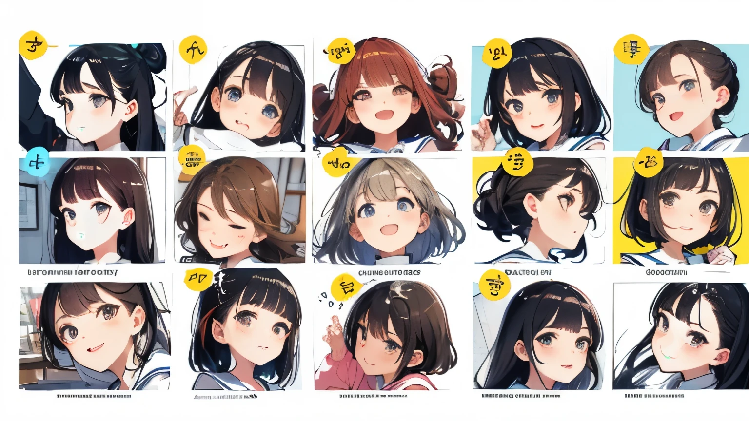 (masterpeace, high quality), (multiple girls) 10 girls ,group selfie, classroom, (school doll:1.2), low angle, wide angle, bright, white, soft light,scorn smile,( large amount of cum on face:1.3 ),face close up:1.4, multiple view:1.3, multiple angle:1.3, photobook, yearbook:1.2