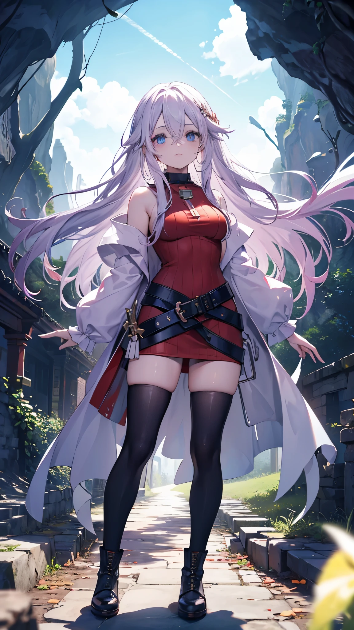 summennightaty, aty, leng hair, blue eyes, rojo hair, boina, tiene, Anteojos,
ROMPER leng hair, muslos, tiene, vestido, botas, Anteojos, capa, sweater, zettai ryouiki, boina, thigh botas, calzado blanco, ribbed sweater, loose belt,solo,
ROMPER outdoors, ,(Fondo de ruinas de mazmorra en ruinas:1.4 ), fancy,en_a_barco,
ROMPER (Obra maestra:1.2), mejor calidad, high resolutien, fondo de pantalla de unidad 8k, (illustratien:0.8), (hermosos ojos detallados:1.6), cara extremadamente detallada, perfect luzing, CG extremadamente detallado, (manos perfectas, perfect anatomy),coverojo_pezones,coverojo_ombligo,luz_sonrisa ,(medio_eyes:1.4),leng_espada,borde,axila,somnoliento,Dynamic_de pie,rojo_sweater,aparte_piernas,magical_efecto,pulmp,grande_tetas,luz_abierto_boca,preparar_a_espada, ,(Fondo de ruinas de mazmorra en ruinas:1.4 ), (Detalles de la cara: 1.5, ojos azules brillantes, hermoso rostro, ojos bonitos, Contorno del iris, labios delgados: 1.5, Thin, sharp pale eyebrows, Long, dark eyelashes, double tabs),(no mutaciones), (Aty:1.4), (Aty V2.1),( fondo cueva piedras grandes caverna :1.4)