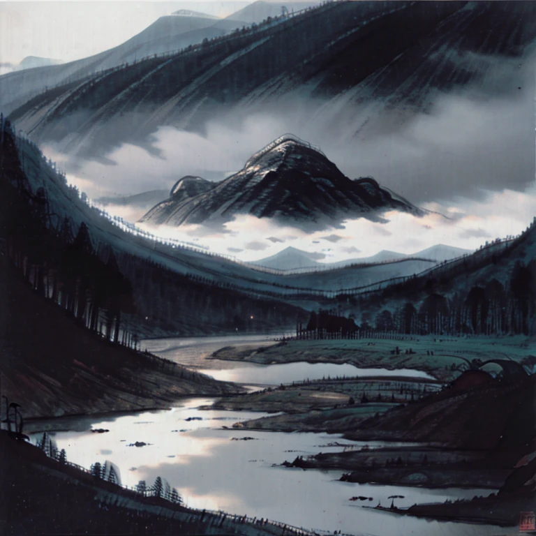 A Map from the forest to the mountain of darkness