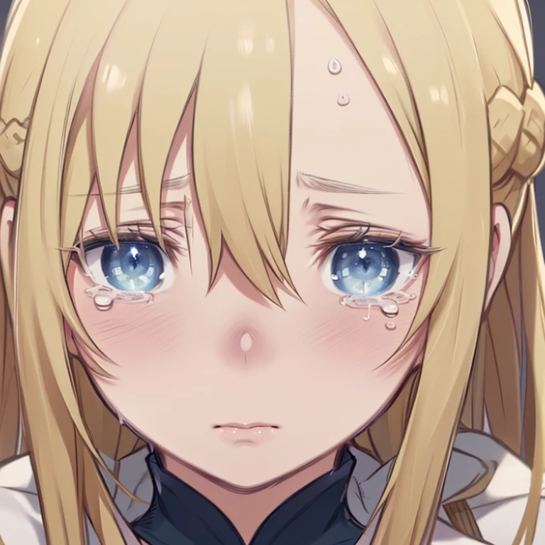 (masterpiece, best quality:1.2), 1girl, solo, penis_shadow, face closeup, scared, shocked,  look at viewer, penis_shadow on face, delicate face